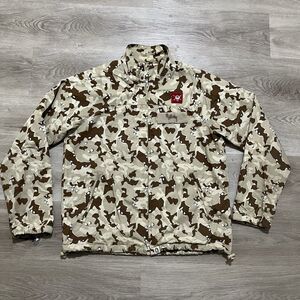 Stussy X Bape Desert Camo Jacket Mens Size Large
